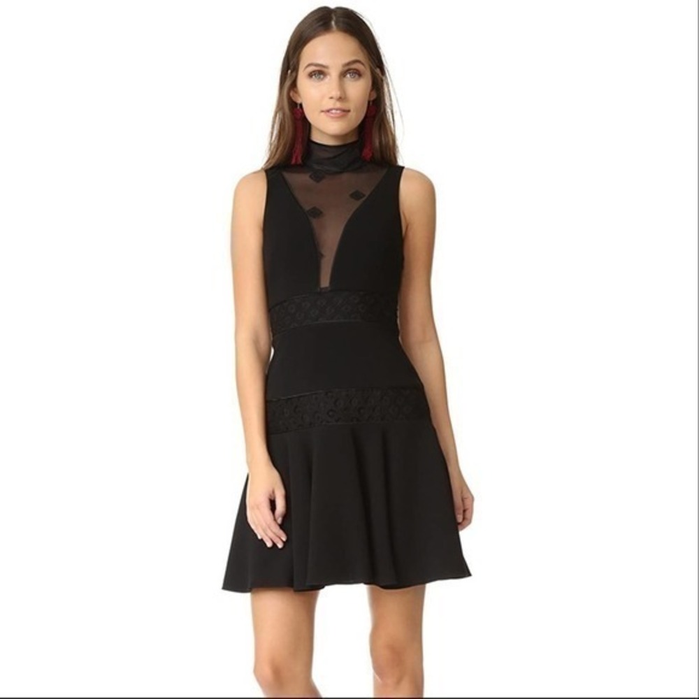 Cinq à Sept Black Concordia Dress Size 0